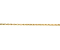 10K Yellow Gold 24" 1.3mm Parisian Wheat Chain