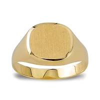 10K Yellow Gold Signet Ring