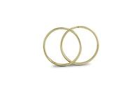 10K Yellow Gold 13mm Sleepers