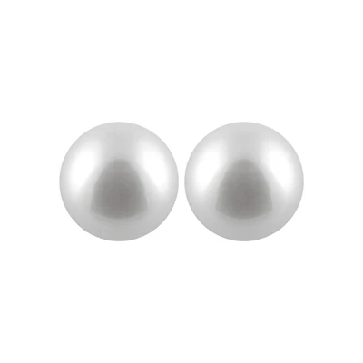 Freshwater 6-6.5mm White Pearl Studs