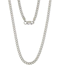 Sterling Silver 18" 2.8mm Curb Chain