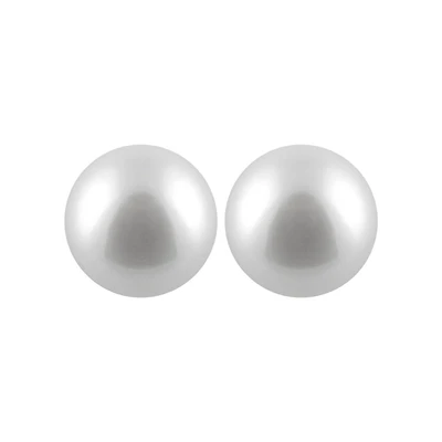 Freshwater 7-7.5mm White Pearl Studs