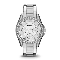 Fossil Women's Riley Multifunction Stainless Steel Watch