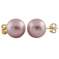 Large Freshwater Pearl Stud Earrings
