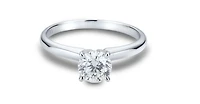 Melody 1.00CT Diamond Solitaire Ring