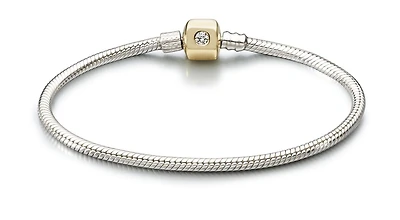 Chamilia 10K Yellow Gold & Sterling Silver 7.9" Bracelet