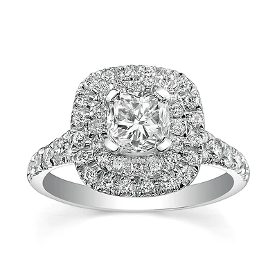 Glacier Fire Canadian Diamond 0.80CTW White Gold Bridal Ring