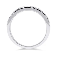 10K White Gold 0.25CTW Diamond Band
