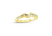 Serenade 0.13CT Diamond Yellow Gold Wedding Band