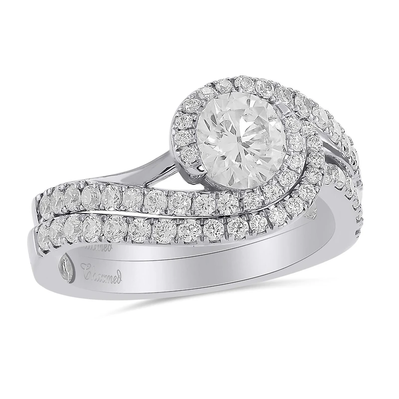 Charmed By Richard Calder 1.29CTW Diamond Engagement Ring