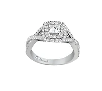 Charmed By Richard Calder 1.12CTW Diamond Engagement Ring
