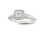 Charmed By Richard Calder 0.78CTW Diamond Engagement Ring