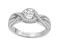 Charmed By Richard Calder 0.95CTW Diamond Engagement Ring