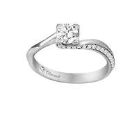 Charmed By Richard Calder 0.66CTW Diamond Engagement Ring