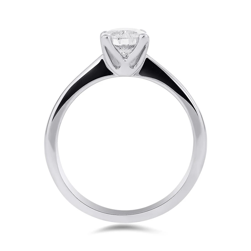 Glacier Fire 0.70CT Petal Solitaire Ring