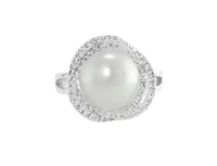 Sterling Silver Freshwater Pearl Ring