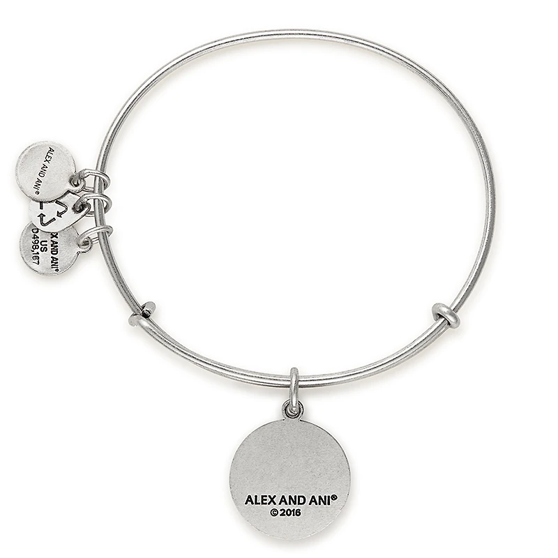 Alex and Ani Initial W Charm Bangle