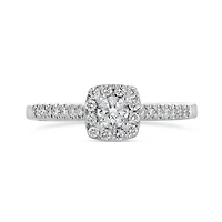 My Diamond Story 14K White Gold Bridal Ring 0.40CTW