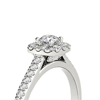 My Diamond Story 14K White Gold Bridal Ring 0.40CTW