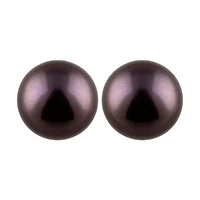 Large Pearl Stud Earrings