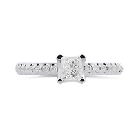 Charmed By Richard Calder 14K White Gold 0.74CTW Diamond Bridal Ring