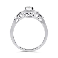 Charmed By Richard Calder 14K White Gold 1.36CTW Diamond Bridal Ring