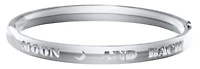 Children's Sterling Silver "I Luv U 2 The Moon & Back" Bangle