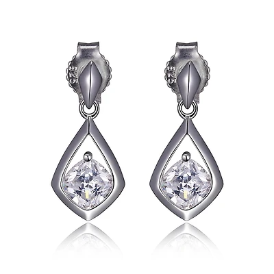Elle "Promise" Cubic Zirconia Drop Earrings