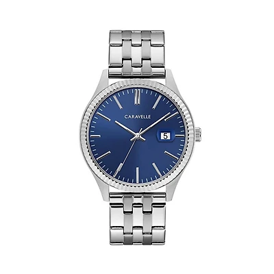 Caravelle Men's Blue Dial Watch