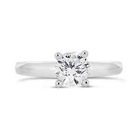 Glacier Fire 14K White Gold 1.00CT Diamond Solitaire Ring