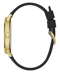 Guess Men's Black and Gold Tone Supernova Watch