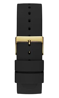 Guess Men's Black and Gold Tone Supernova Watch