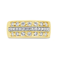 10K Yellow Gold Cubic Zirconia Ring