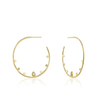 Dream Open Hoop Earrings