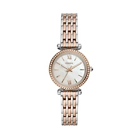 Fossil Women's Carlie Mini Two-Tone Stainless Steel Watch