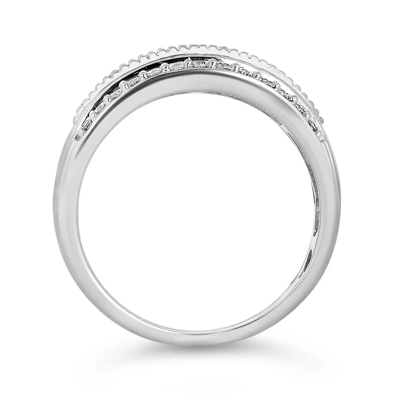 10K White Gold 0.50CTW Diamond Band
