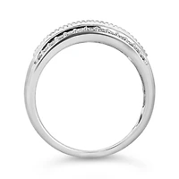 10K White Gold 0.50CTW Diamond Band