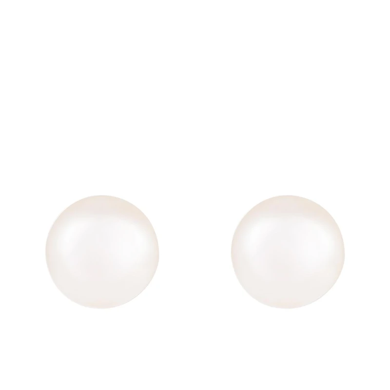 14K Yellow Gold 12-13mm Freshwater Pearl Earrings