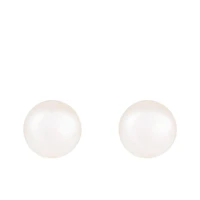 14K Yellow Gold 12-13mm Freshwater Pearl Earrings