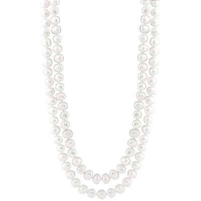 9-10mm freshwater Endless 80" Necklace