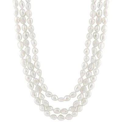 Endless 64" Baroque 8-9mm Pearl Necklace
