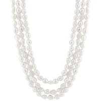 Endless 64" Baroque 8-9mm Pearl Necklace