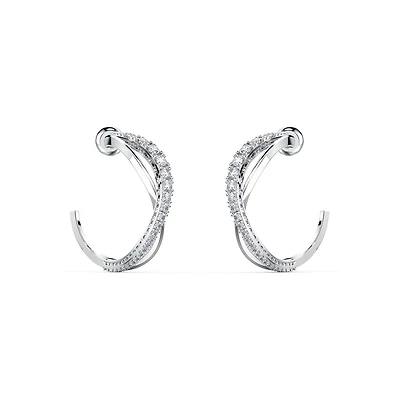 Swarovski Twist Mini Hoop Earring