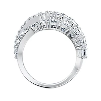 Swarovski Twist Full Pave Wrap Ring