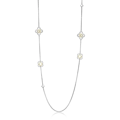 Elle Florence Motif Long Necklace