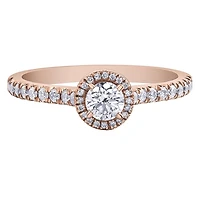 Glacier Fire 10K Rose Gold 0.50CTW Diamond Ring