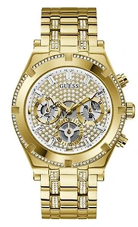 Guess Men's Gold Tone Watch