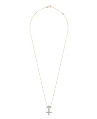 10K Yellow Gold Sagittarius 0.10CTW Diamond Pendant