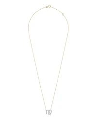 10K Yellow Gold Virgo 0.10CTW Diamond Pendant