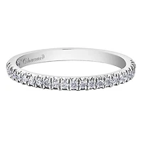 Charmed By Richard Calder 14K White Gold 0.25CTW Diamond Wedding Band